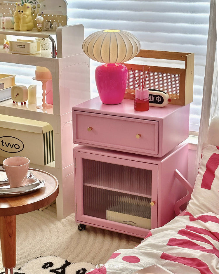 Robot Side Table Storage Cabinet