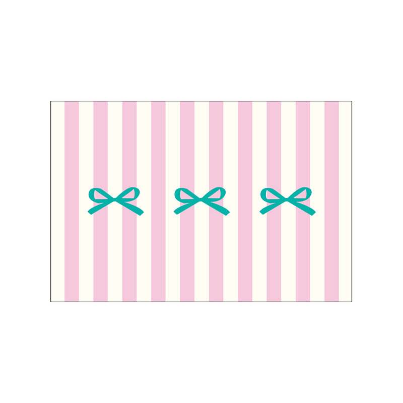 Blue Bow Knot Entryway Doormat