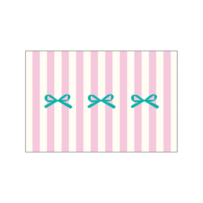 Blue Bow Knot Entryway Doormat