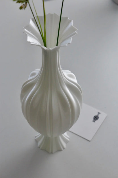 3D Printed Silk Texture Vase