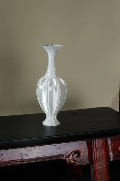 3D Printed Silk Texture Vase