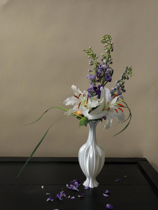 3D Printed Silk Texture Vase