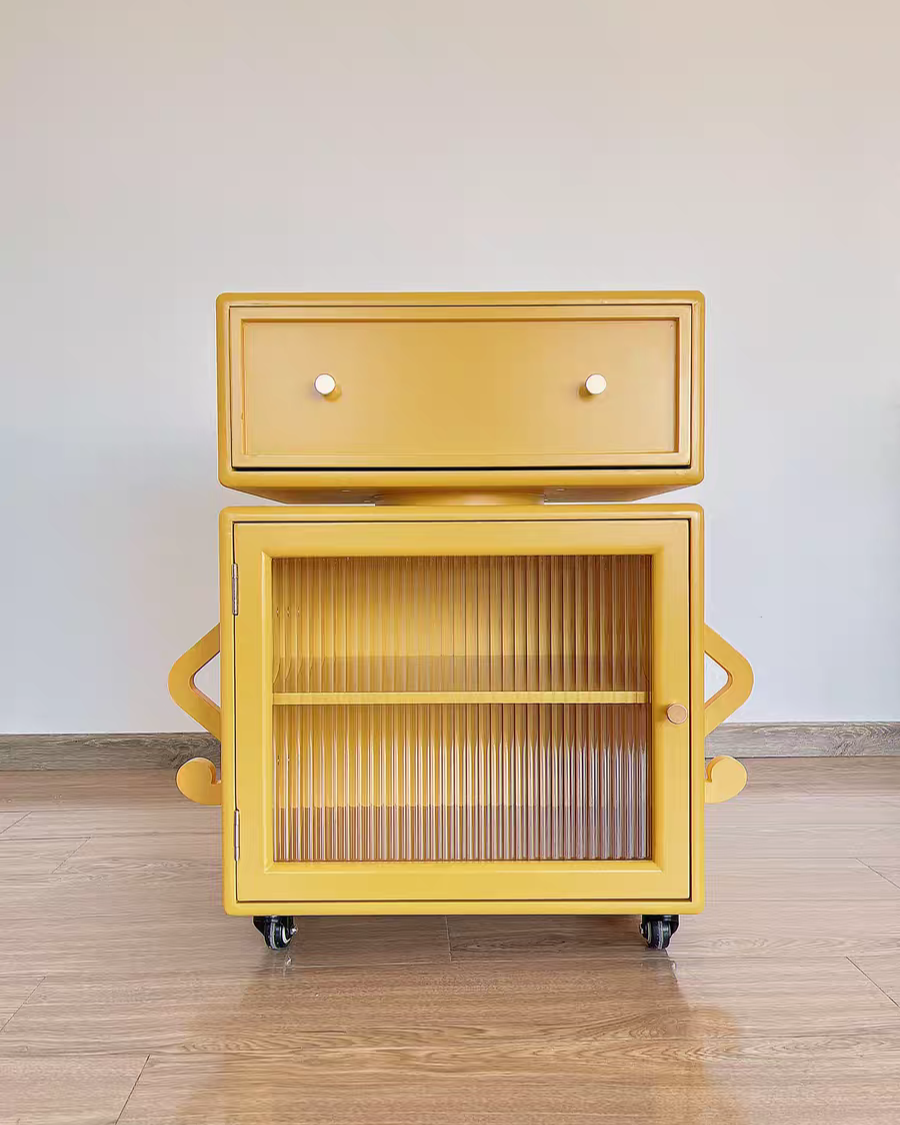 Robot Side Table Storage Cabinet