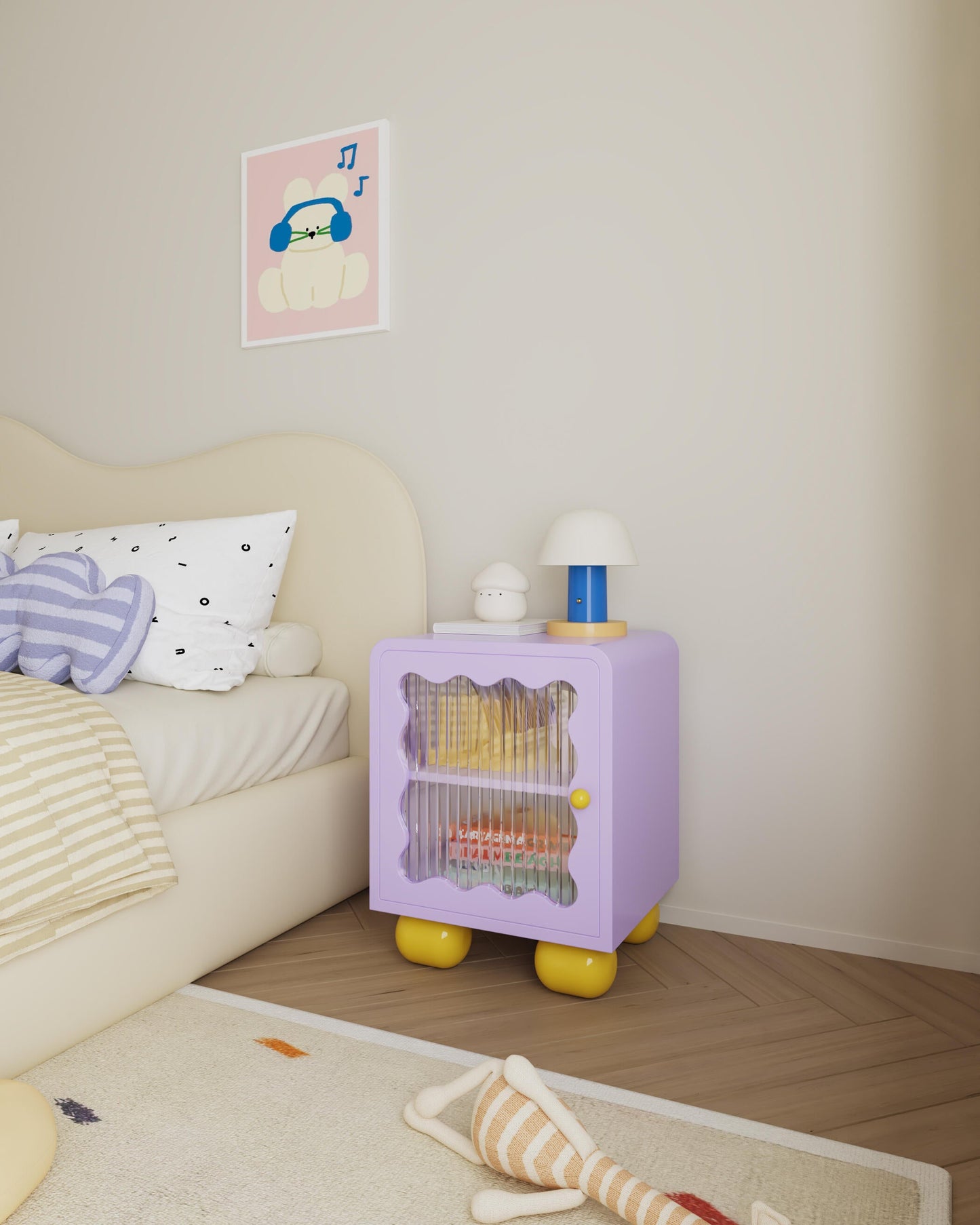 Color Pop Bedside Cabinet