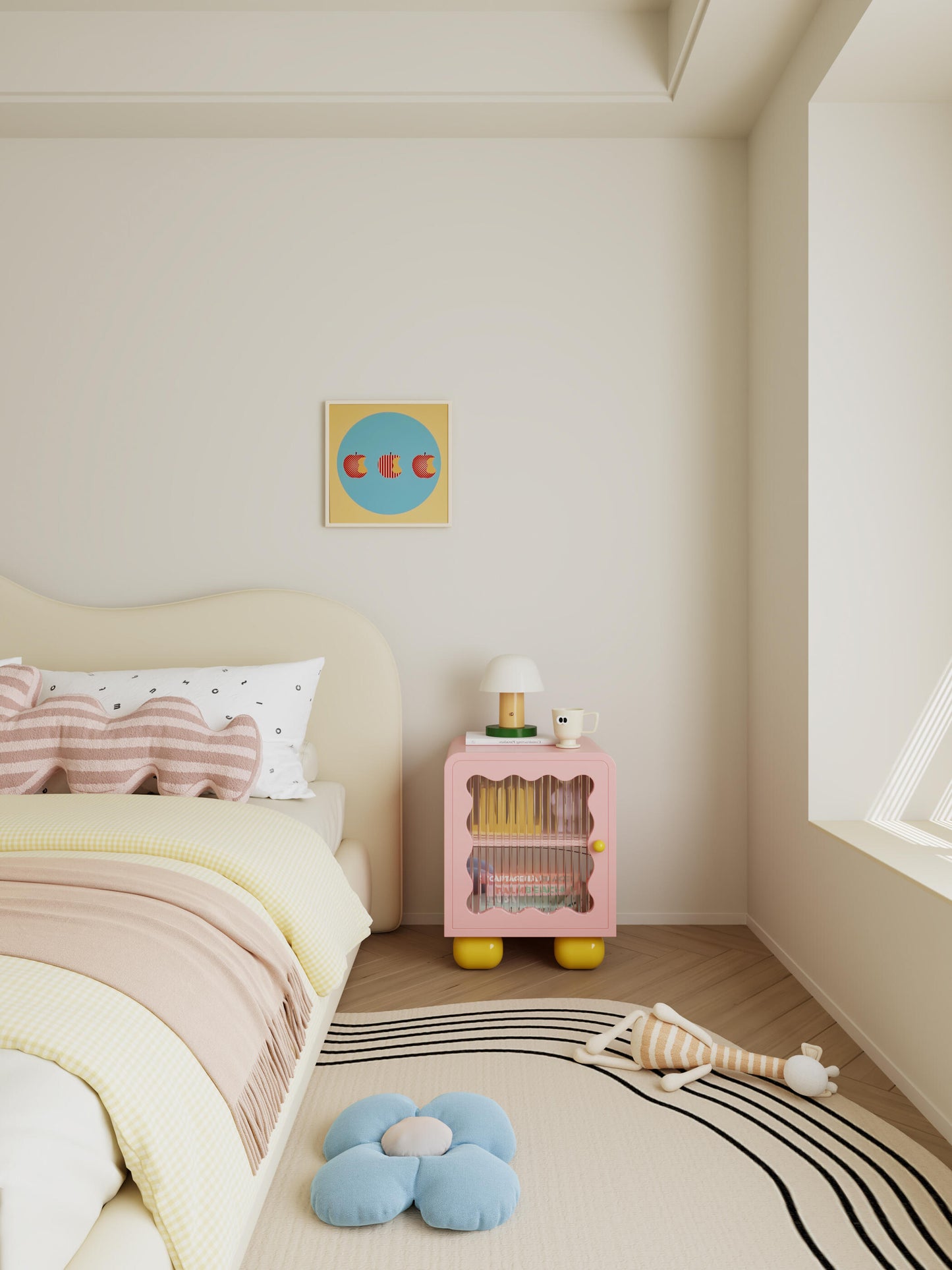 Color Pop Bedside Cabinet