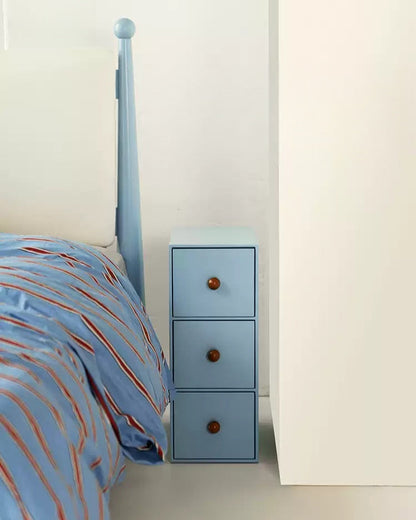 Slim Color Block Storage Cabinet