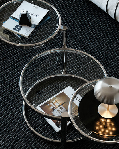 Rotating Round Coffee Table