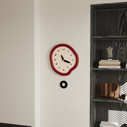 Asymmetrical Drip Clock