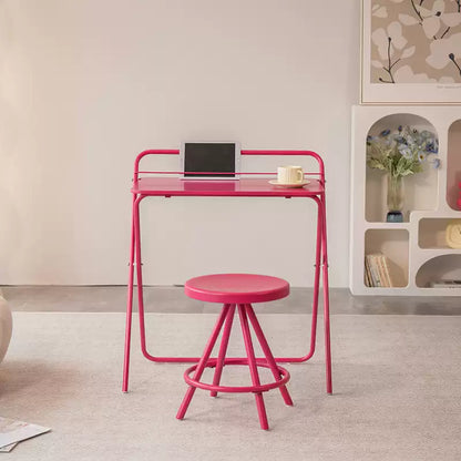 Foldable Desk Chair Stool Set