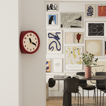 Red Corner Time Clock