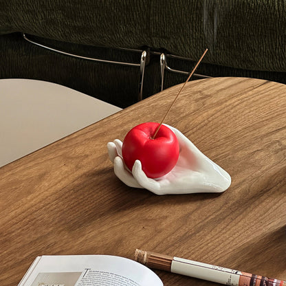 Apple-Shaped Incense Holder