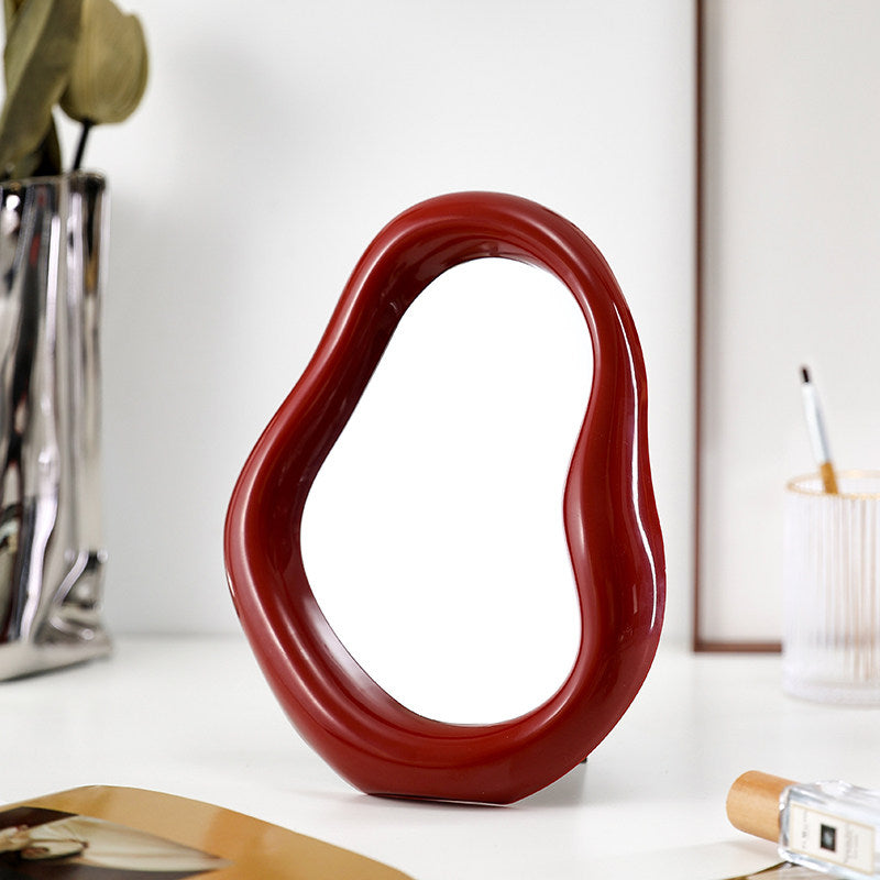 Unique Irregular Shaped Vanity Mirror
