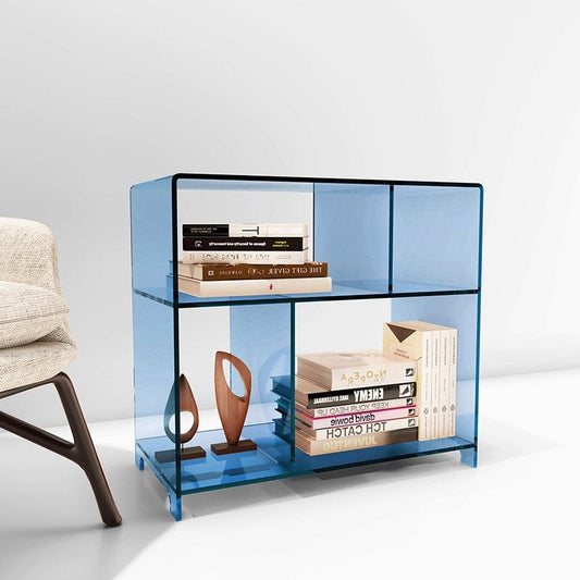 Acrylic Bookshelf Side Table - HomeinFun