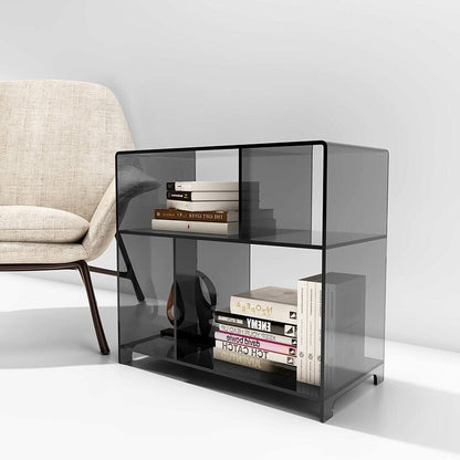 Acrylic Bookshelf Side Table - HomeinFun