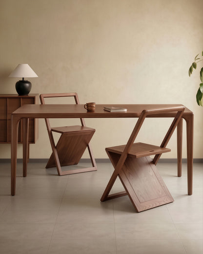 Origami Solid Wood Folding Chair