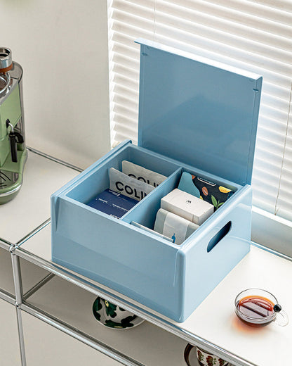 Playful Storage Stool Side Table