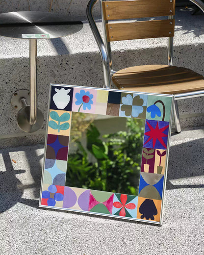 Bauhaus Style Art Mirror