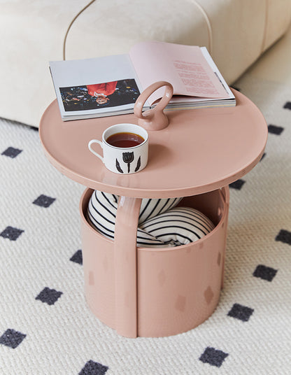 Bucket Handheld Side Table