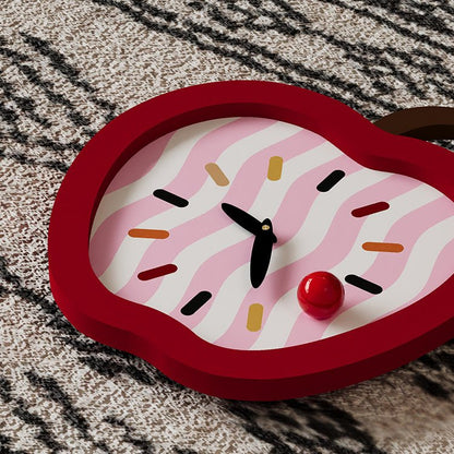 Apple Shaped Creative Clock - HomeinFun