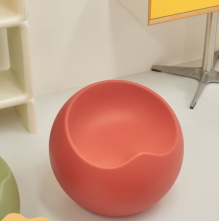 Apple Shaped Stool Chair - HomeinFun