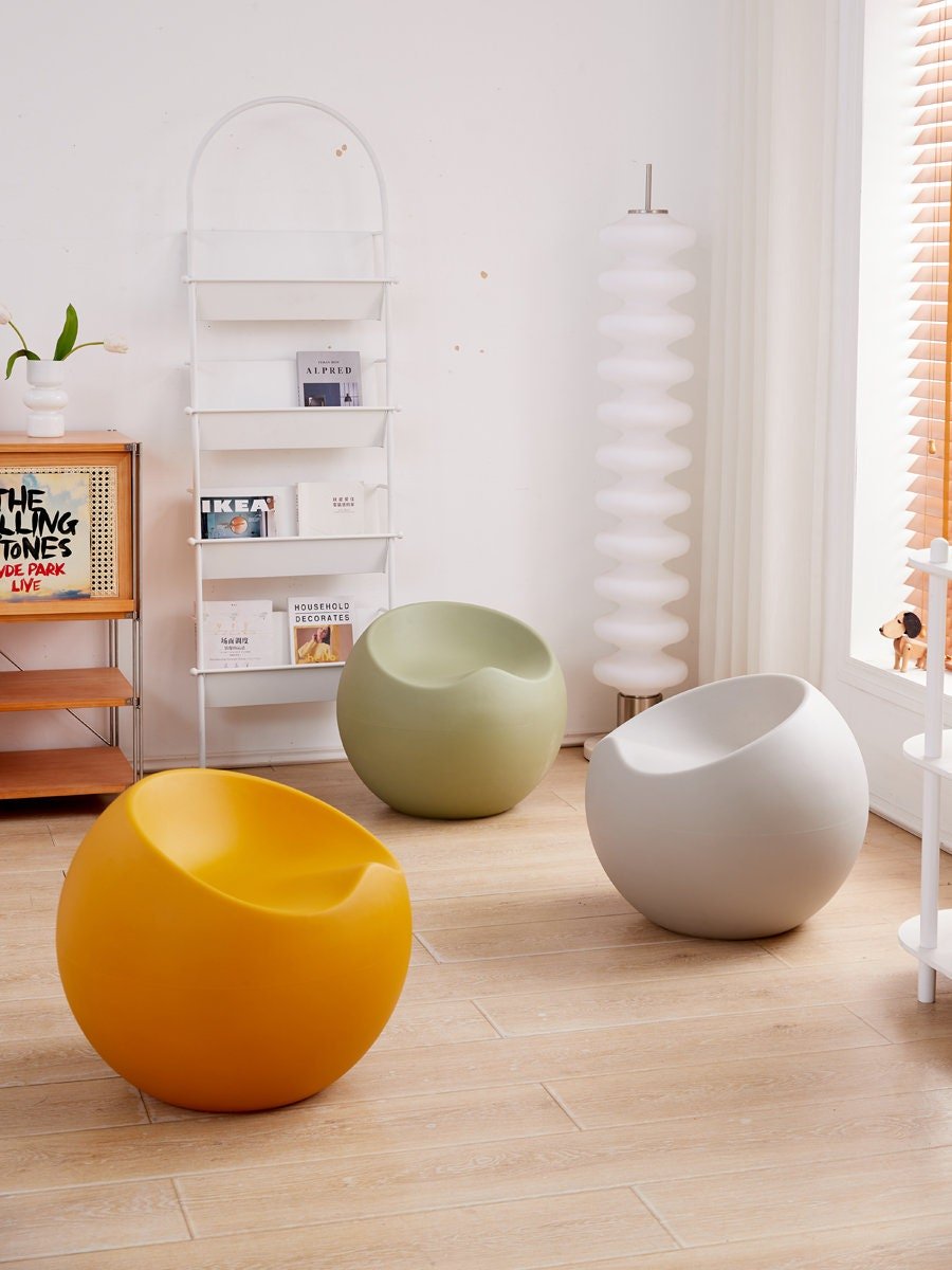 Apple Shaped Stool Chair - HomeinFun