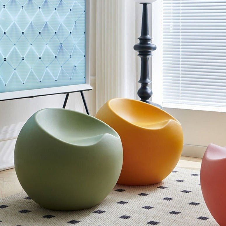 Apple Shaped Stool Chair - HomeinFun