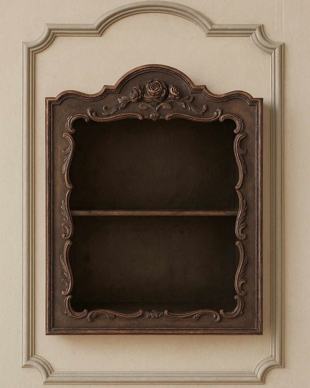 Retro French Storage Shelf