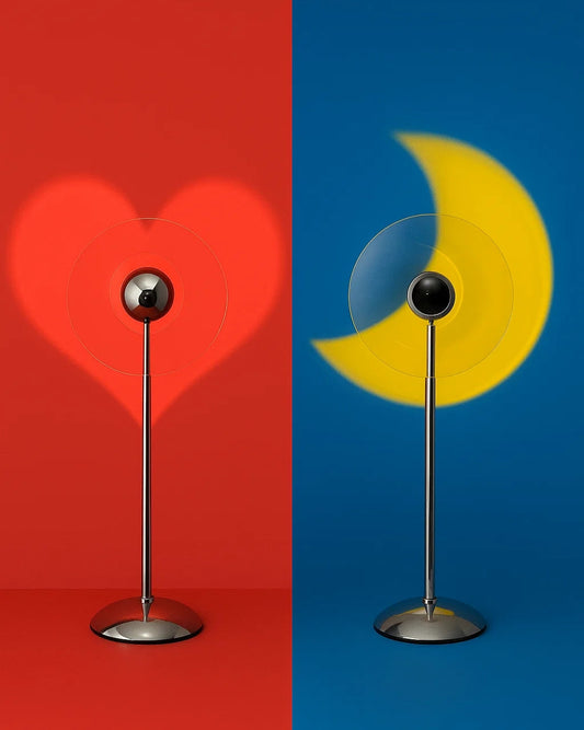 Projector LED Heart/Moon Light