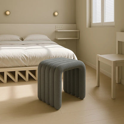 Custom Rainbow Shaped Stool Chair