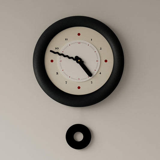 Classic Grid Panel Clock