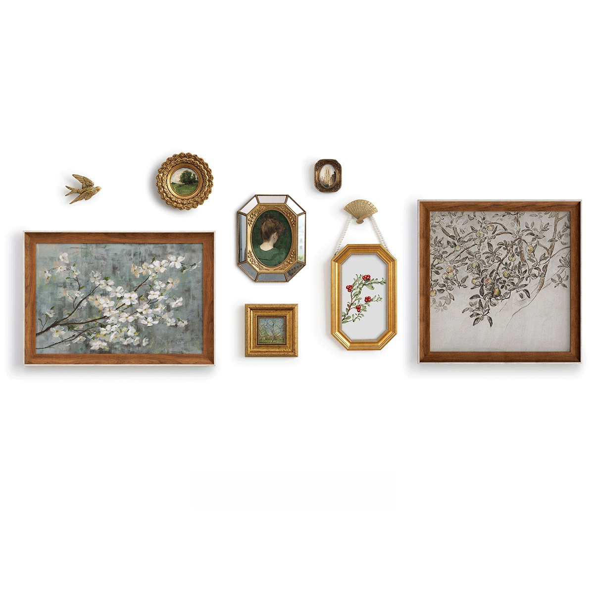 Botanical Wall Art Set of 8