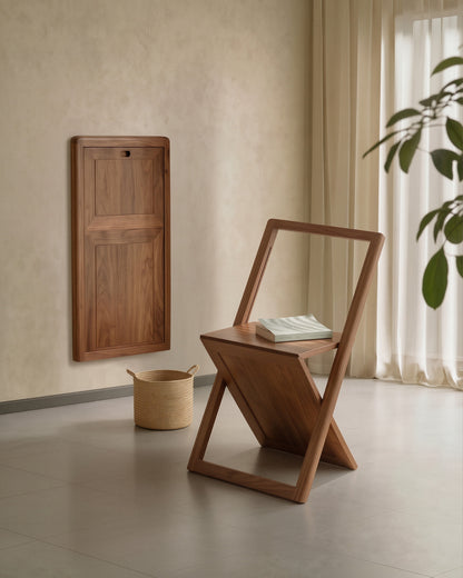 Origami Solid Wood Folding Chair