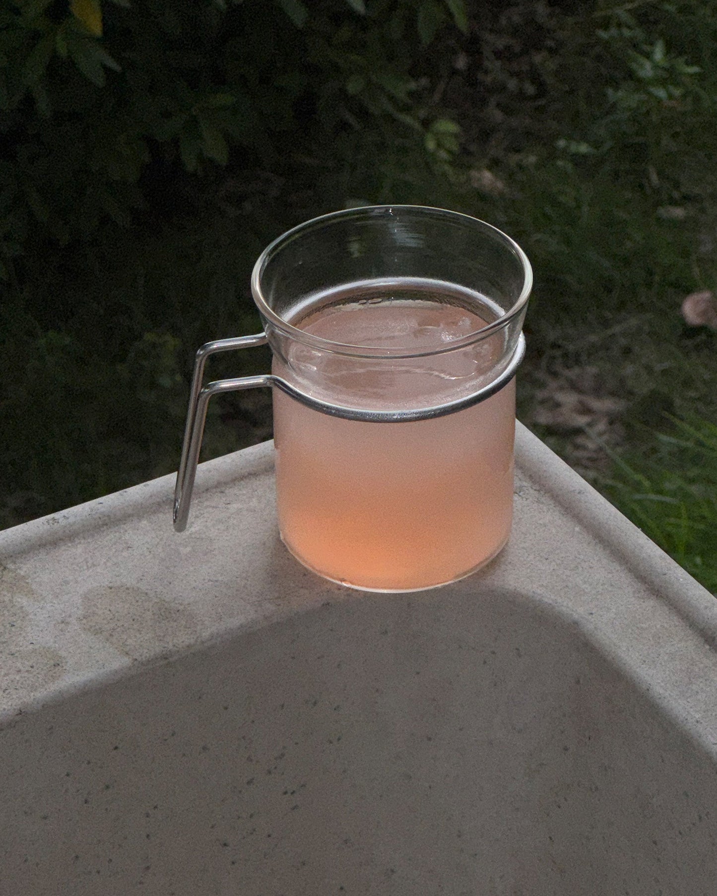 Vintage Glass Coffee Cup