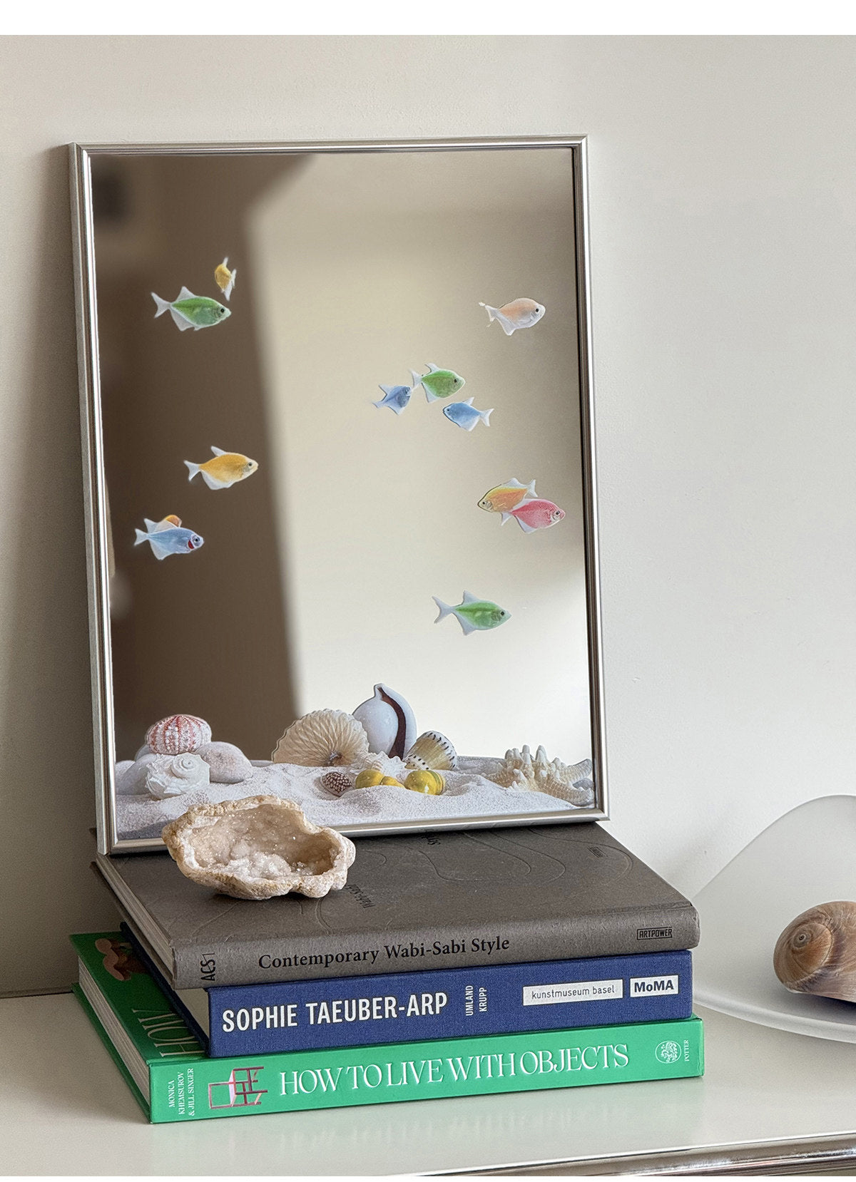 Ocean Fish Mirror Wall Art