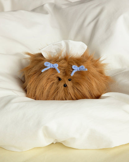 Fluffy Dog Tissue Box Cover
