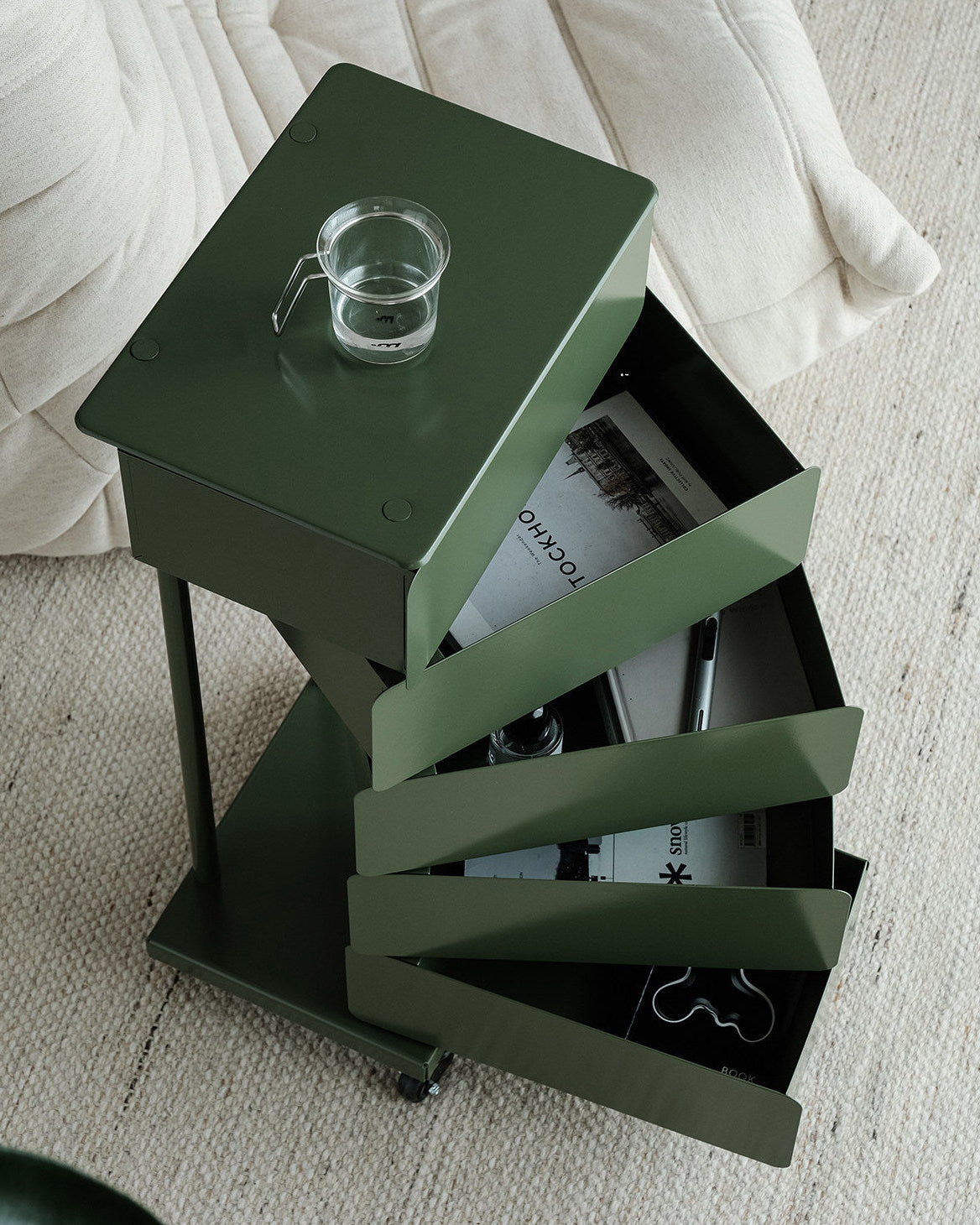Rotating Storage Cabinet