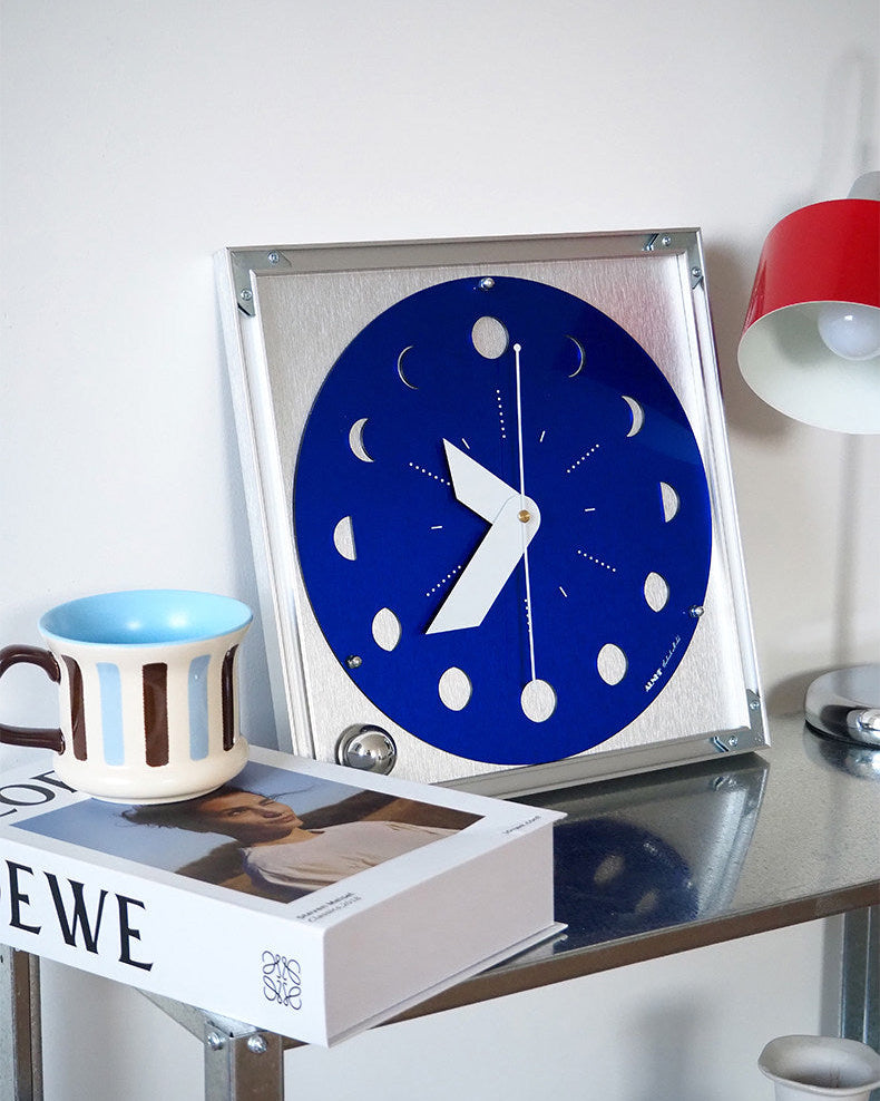Klein Blue Moon Phase Clock