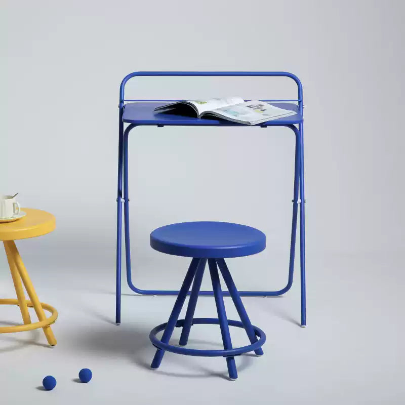 Foldable Desk Chair Stool Set