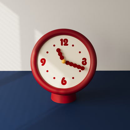 Creative Retro Table Clock