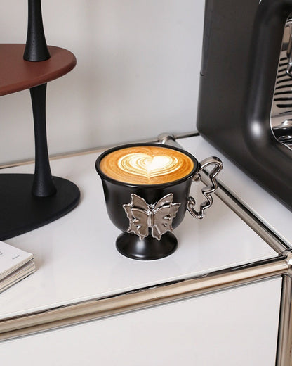 Double Butterfly Mug