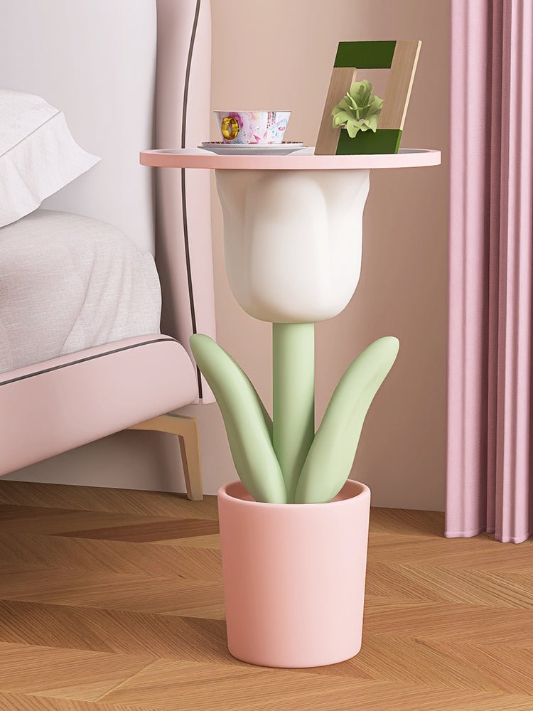 Blooming Beauty: Tulip Side Table - HomeinFun