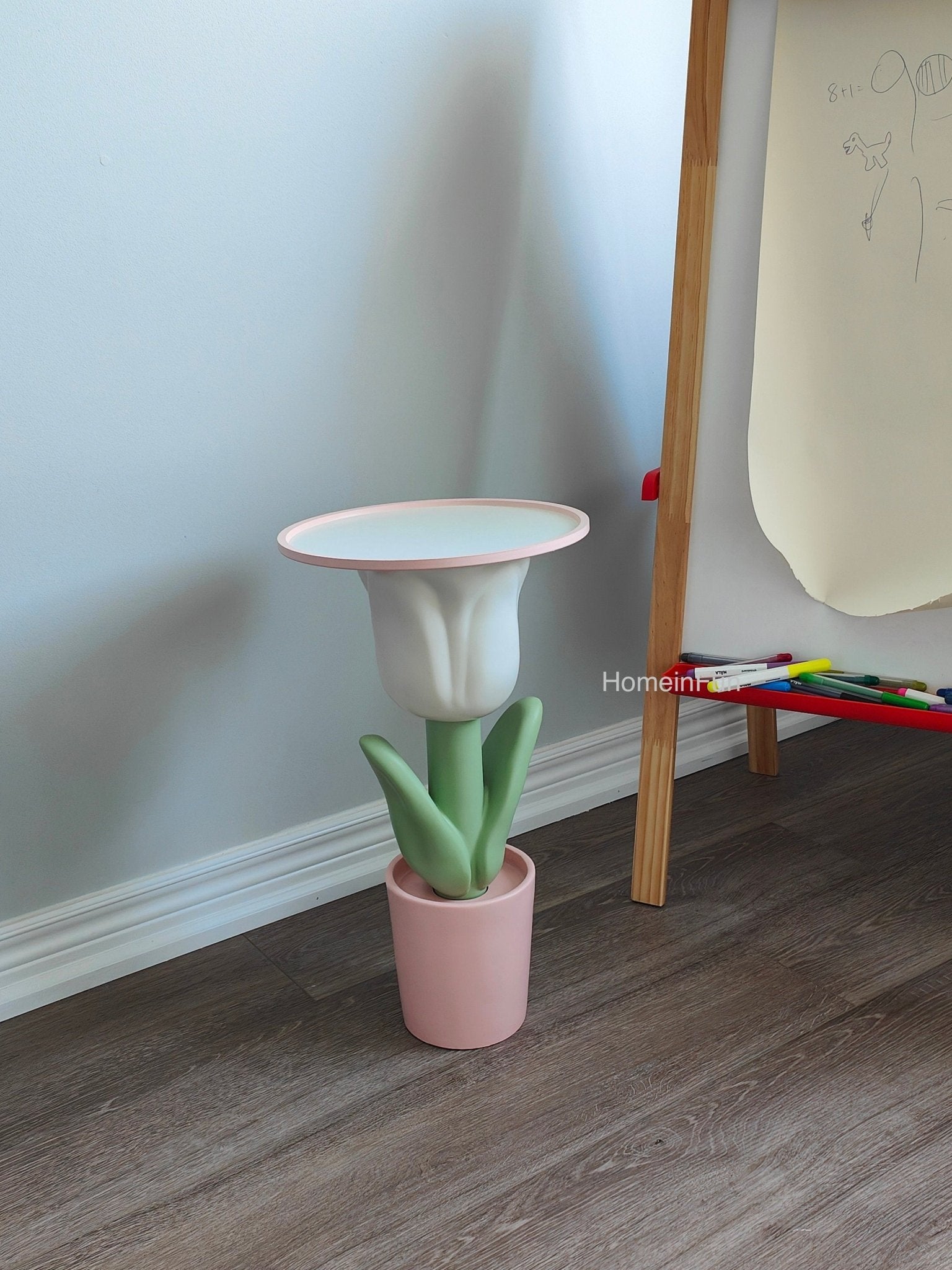 Blooming Beauty: Tulip Side Table - HomeinFun