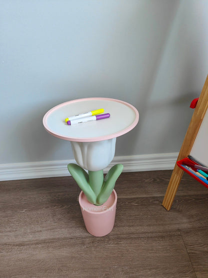 Blooming Beauty: Tulip Side Table - HomeinFun