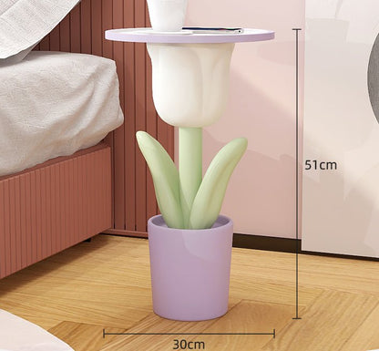 Blooming Beauty: Tulip Side Table - HomeinFun