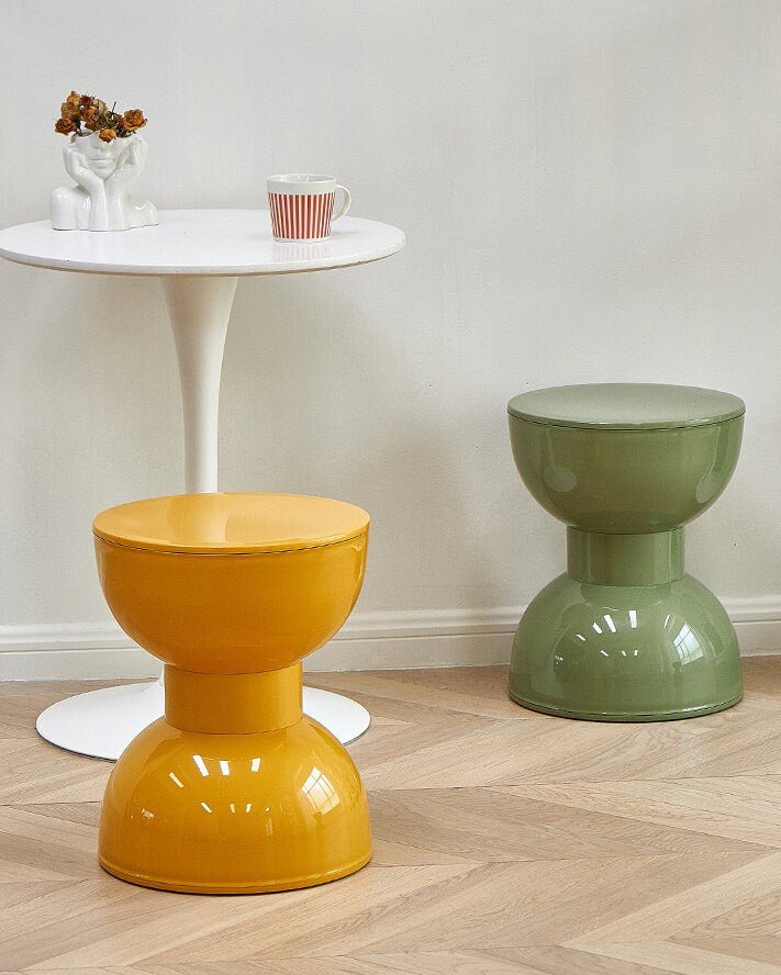 Bowknot Shaped Side Table Stool - HomeinFun