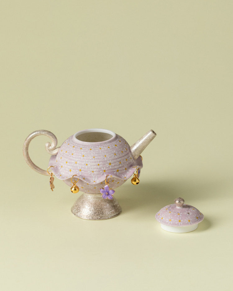 Lilac Daisy Tea Set