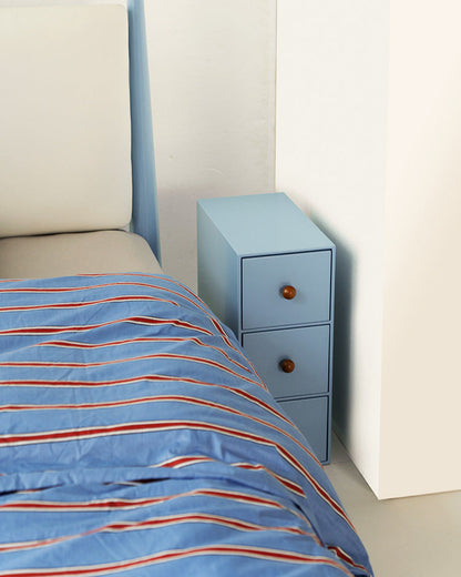 Slim Color Block Storage Cabinet