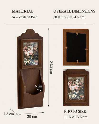 Vintage Wall Organizer Frame