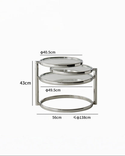 Rotating Round Coffee Table