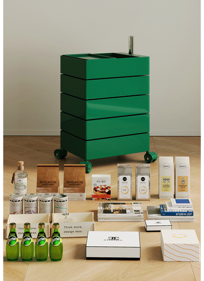 Rotating Storage Side Table